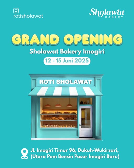 Pembukaan Cabang Roti Sholawat